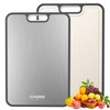 Titanium Cutting Board for Kitchen, Cutting Board Double Sided Food