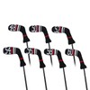 Knitted Wedge Golf Iron Headcovers 7 PCS Club Protector 48,50,52,54,56,58,60
