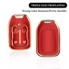 MILD EAST for GMC Key Fob Cover with Keychain,Compatible with