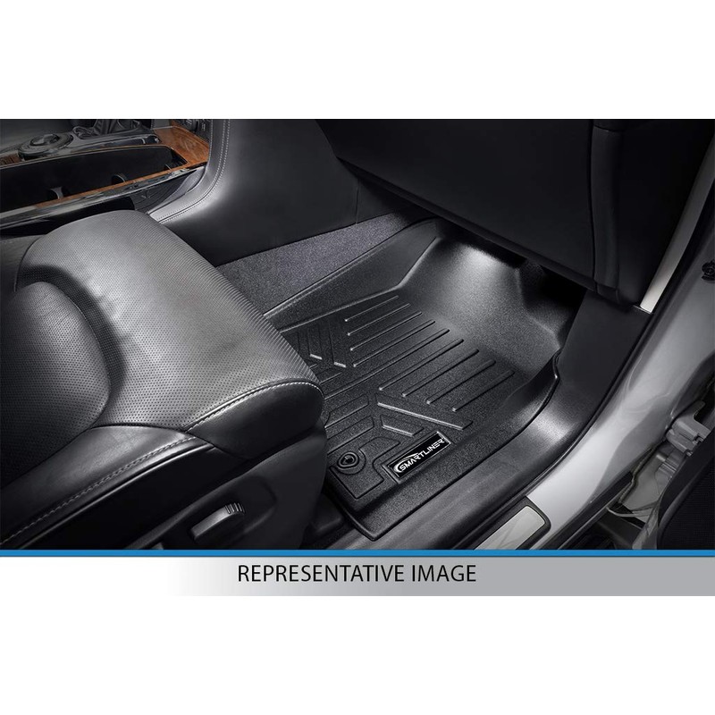SMARTLINER Custom Fit Floor Mats 2 Row Liner Set for