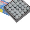 50Pcs Snooker Pool Cue Tips Grade A Leather Billiard Cue