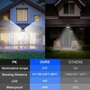 VINHMOR Solar Lights Outdoor 6 Pack, 100LED/3 Modes 270° Lighting
