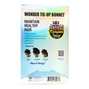 EBIN Wonder Wig Solution Tie-Up Bonnet Black - Extra Jumbo