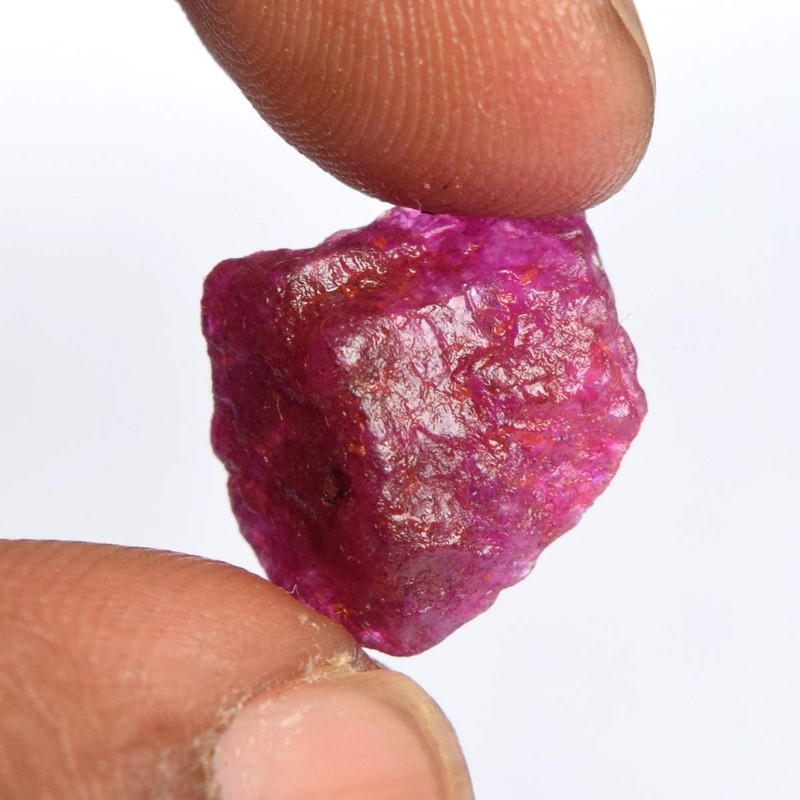 Mineral Specimens Red Ruby 6.50 Ct Natural Earth Mined Rough