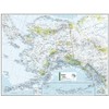 National Geographic Maps: Alaska Wall Map - Compact - 21