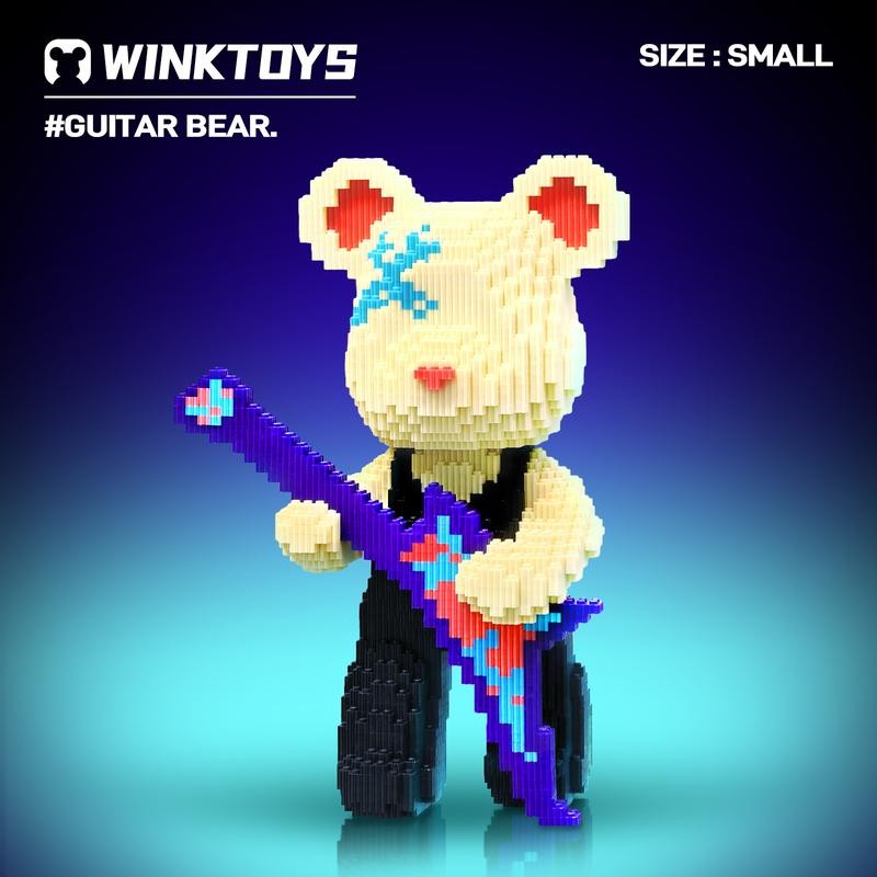 Bear Building Block,Winktoys building block, Bear Toys,Birthday Gift,Festival gift,building sets,Educational