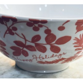 Royal Norfolk Winter Orange Leaves/Wishes/