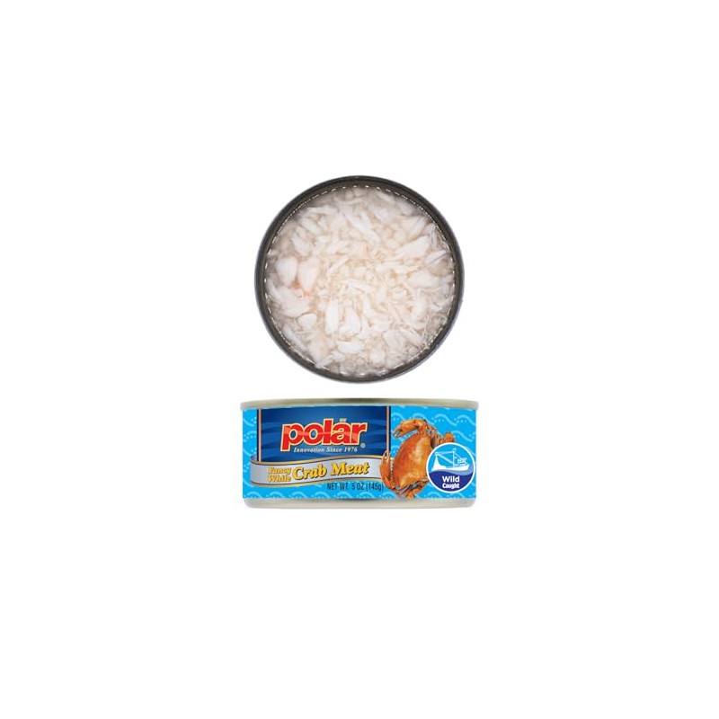 MW Polar Seafood, White Crab Meat, 5 oz (Pack of
