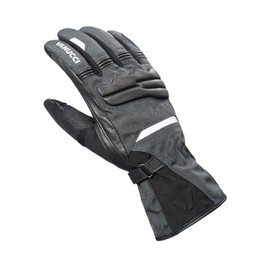 Vanucci VAG-1 Men's Motorcycle Gloves, Waterproof and Breathable, Leather Gloves with Protectors and Ankle Protection, Motorcycle Touring Glove for Women and Bikers