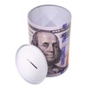 8.25” Reusable and Durable 100 Dollar Bill Piggy Bank Tall