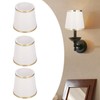 3PCS E14 Lampshade Barrel Shape Table Lamp Shade Meson Installation