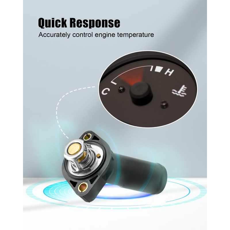 Engine Coolant Thermostat Housing Assembly Fit for Jeep Wrangler JK