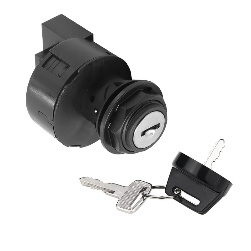 Replace 4012166 YINNCKE Ignition Key Switch 4 Position Off-Run-Light On-Start