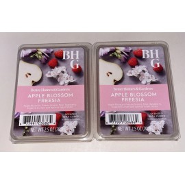 Better Homes & Gardens 2  BETTER HOMES & GARDENS Wax Melts APPLE BLOSSOM FREESIA 2.5 Oz Each