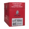 Lacas Coffee Original City Roast Single Serve Cups, Compatible with