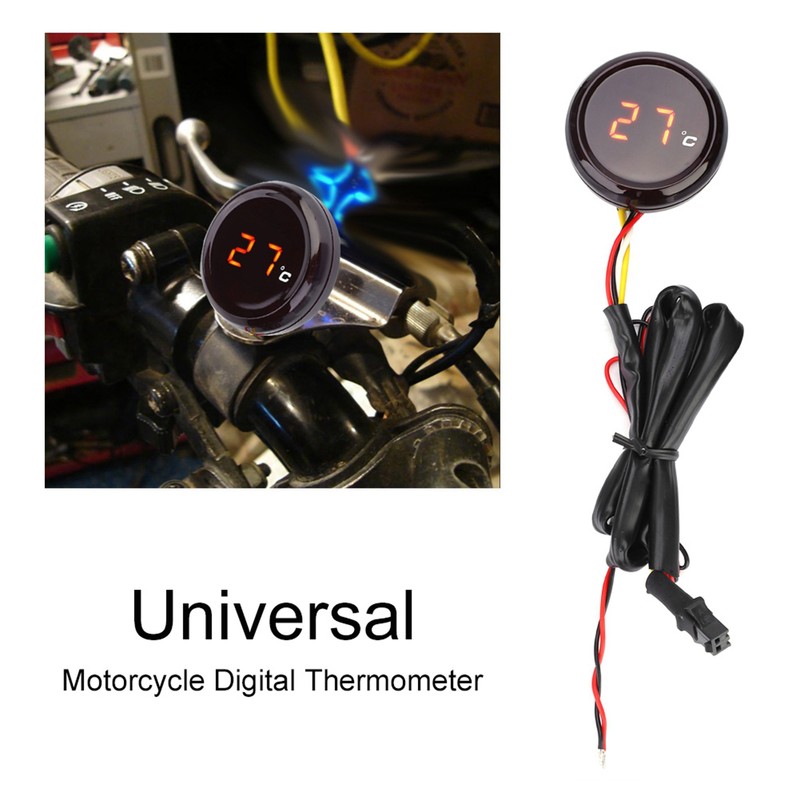 Digital Thermometer Water Temperature Meter Gauge for Honda / Kawasaki