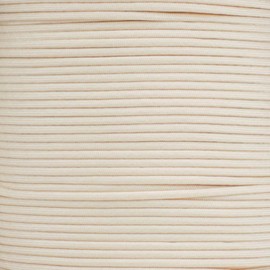 PARACORD PLANET 550 Paracord – Solid Colors – for Indoor and Outdoor Applications (250 Feet, Cream)