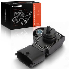 A-Premium Fuel Pressure Sensor [4 Blades] Compatible with Volvo C30 2008-2010, S40 2004-2010, V50 2005-2010, 2.4L