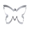 Staedter Butterfly Shape Cookie Cutter, 3 cm, Stainless Steel, Silver