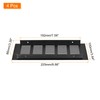 sourcing map 4pcs Rectangle Ventilation Grille Aluminum Alloy Mesh Air