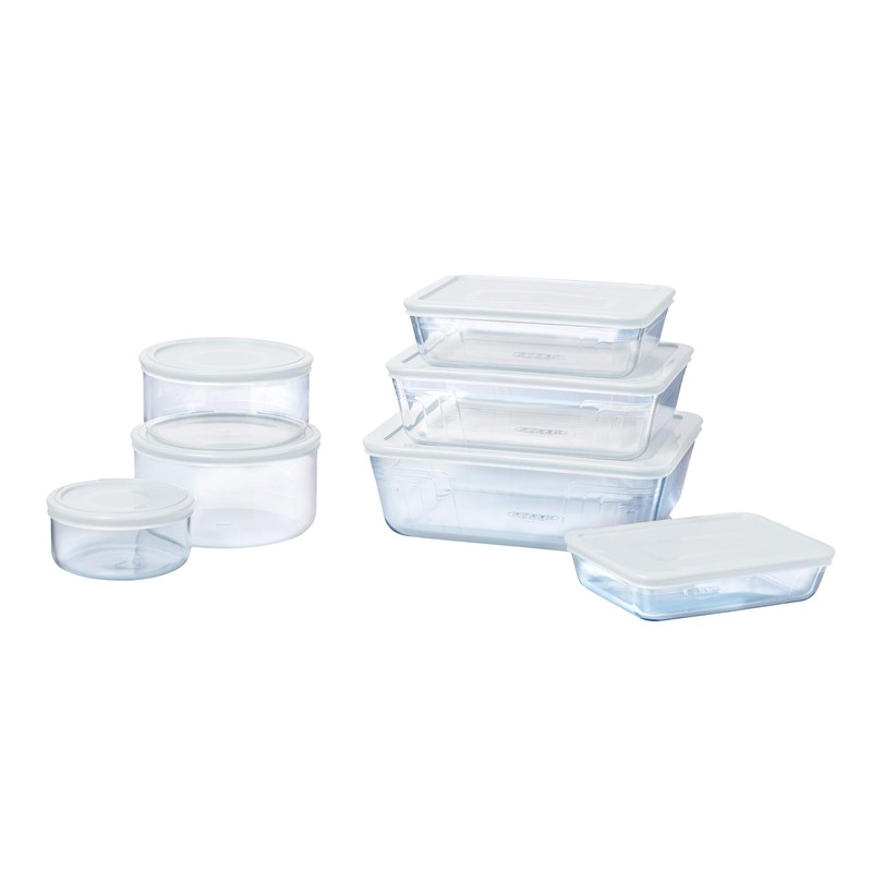 Pyrex Cook & Freeze Rectangular with Lid 22 x 17cm