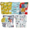Zippered Accessory Pouch M (230x240x60mm) Portable Travel Organizer Bag Fish