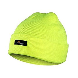 Traega Performance Hi Visibility Hat Beanie/Hi Vis Viz - Yellow
