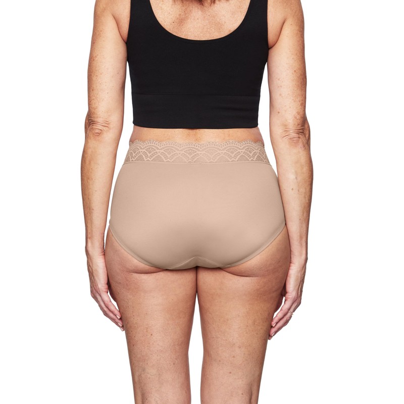 Thinx For All Leaks Hi-Waist Underwear, Holds up to 100ml