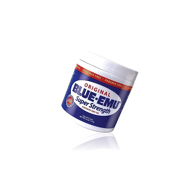 BLUE-EMU Original Super Strength Cream, Soothing Muscle & Joint Support,