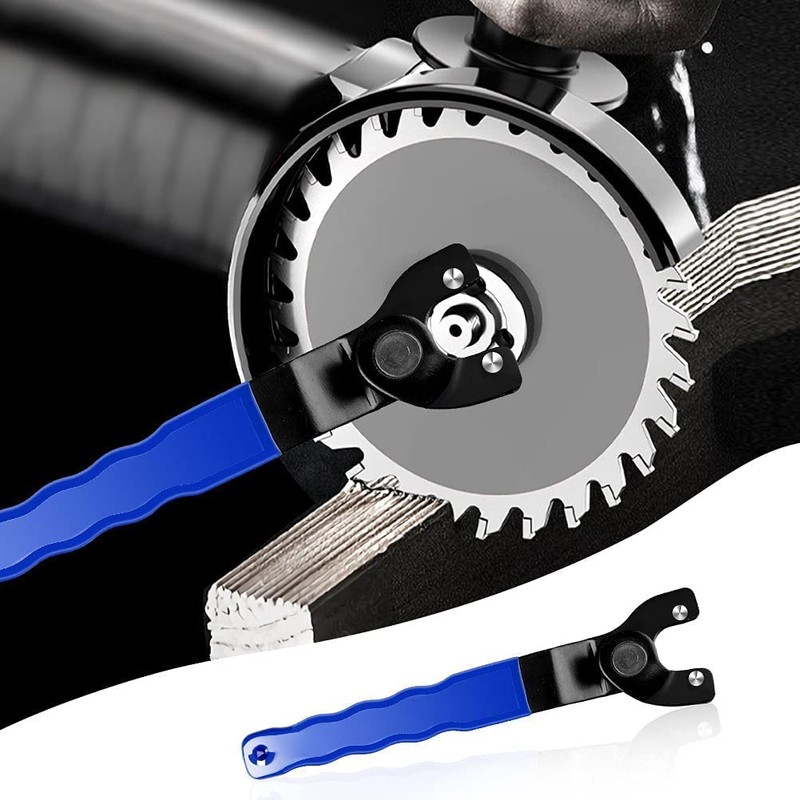 Angle Grinder Adjustable Spanner, Universal 10-52mm Pin Key Wrench Lock-Nut