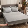 Velvet Fitted Sheet 140 x 200 cm Warm Winter Terry