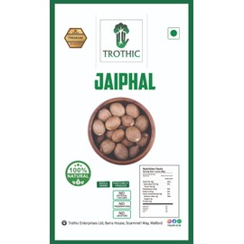 Trothic Spices Whole Nutmeg,Sabut Jaiphal (50Gm)