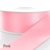 Satin Ribbon 50 yards Single Face Ribbon 1.5”:_Black