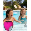 Pañales de natación reutilizables para necesidades especiales de jóvenes, traje