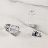 4 Pack Mini Pepper Shaker Premium Metal Spice Dispenser and