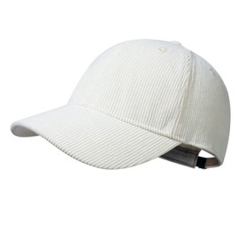 GADIEMKENSD Corduroy Hats for Men Women Baseball Cap Vintage Trucker Hat Low Profile Cap with Adjustable Buckle Unstructured Winter Hats for Travel Sports Outdoor Beige