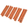 100Pcs TPU Pig Cow Ear Tag with Number 001‑100 Ear