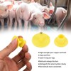 100PCS Animal Round Ear Tags Easy to Distinguish and Use