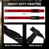 METEOR Weightlifting Straps for Grip and Stability, 60cm Cotton Blelnd