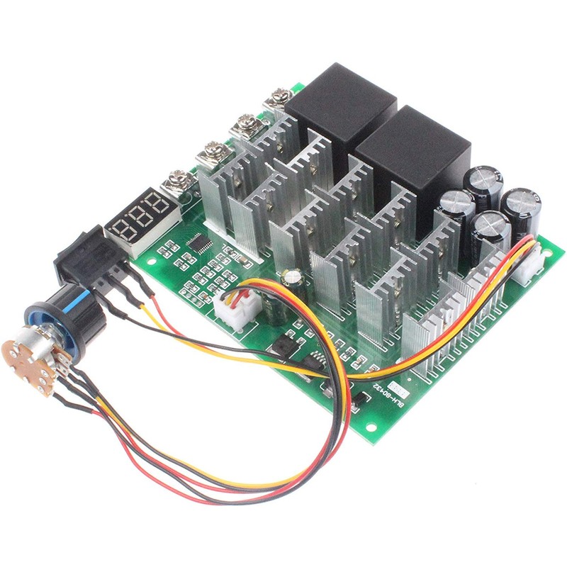 RUIZHI PWM Motor Speed Controller 60A - DC 10-55V 12V