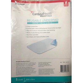 4 Reusable 23"x36" Adult Bed Pads Underpad Hospital Grade Incontinence Washable Medical Grade