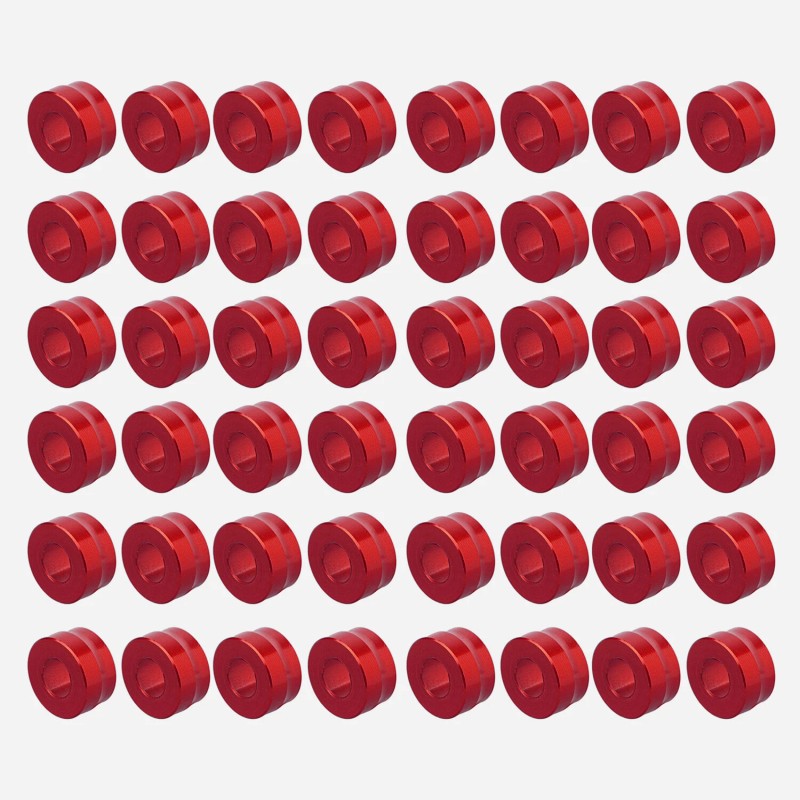 Unbranded Red Bolt Cover Kit For Harley M8 TWIN CAM