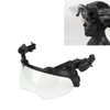 Helmet Goggles for MICH PC Adjustable Visor Goggle with Transparent