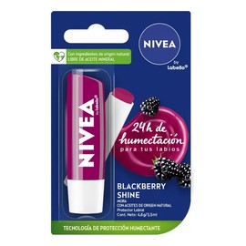 NIVEA BlackBerry Shine Lip Balm 4.8g
