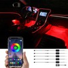 TABEN Car Ambient Light Kit, 6 Metre Integrated Fibre Optic