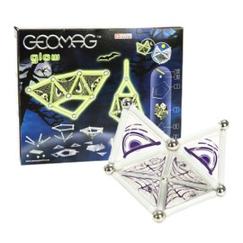 Geomag- Kids Panels Glow Fear, 37 Pieces, G331