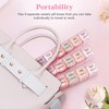 Lifewit Monthly Pill Organiser, 28 Day Tablet Pill Box, Pink,