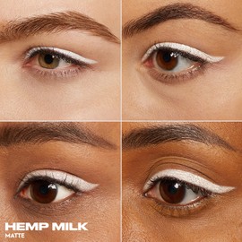 Urban Decay 24/7 Waterproof Waterline Eyeliner Pencil (Hemp Milk - Matte White), Smudge-Resistant, Transfer-Resistant, Long-lasting Colored Eye Liners for Tightlining + Defining - 0.04 oz