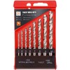 Hymnorq 8PC Metric Twist Drill Bits Set, Fully Ground High