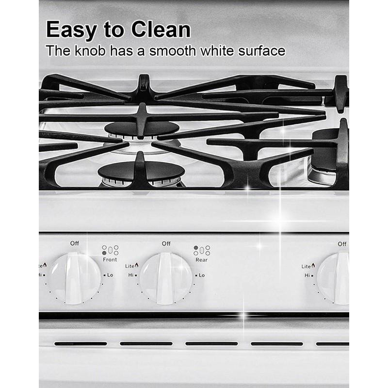 WB03X24795 Stove Knobs Compatible with GE Gas Range, Range Oven